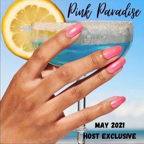 Color Street, Pink Paradise, Pink Glitter, Rare & Retired - Picture 6 of 11